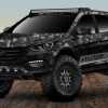Foto Hyundai : Berkolaborasi dengan Rockstar Energy Ciptakan Santa Fe Bergaya Extreme Off-Road