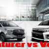 Foto Komparasi : Harga, Mesin dan Ground Clearance Toyota Voxy vs Innova Venturer 